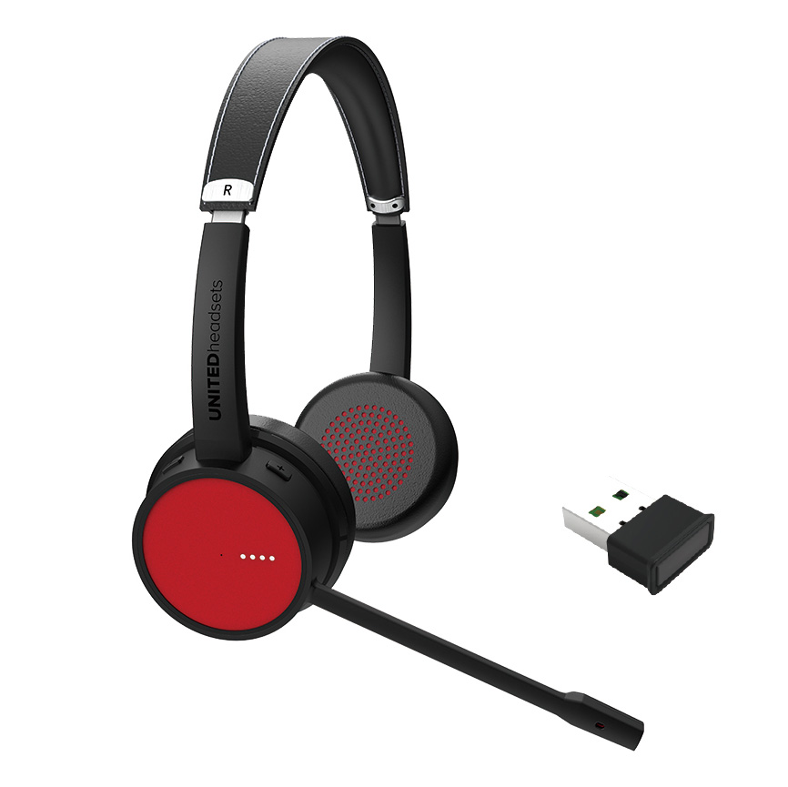 United Headsets Max 75: Schnurloses Bluetooth-Headset
